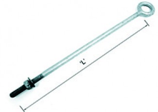 M16 and M20 Round Eye Bolt