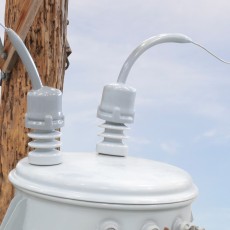 Bushing Covers for Wildlife Protection