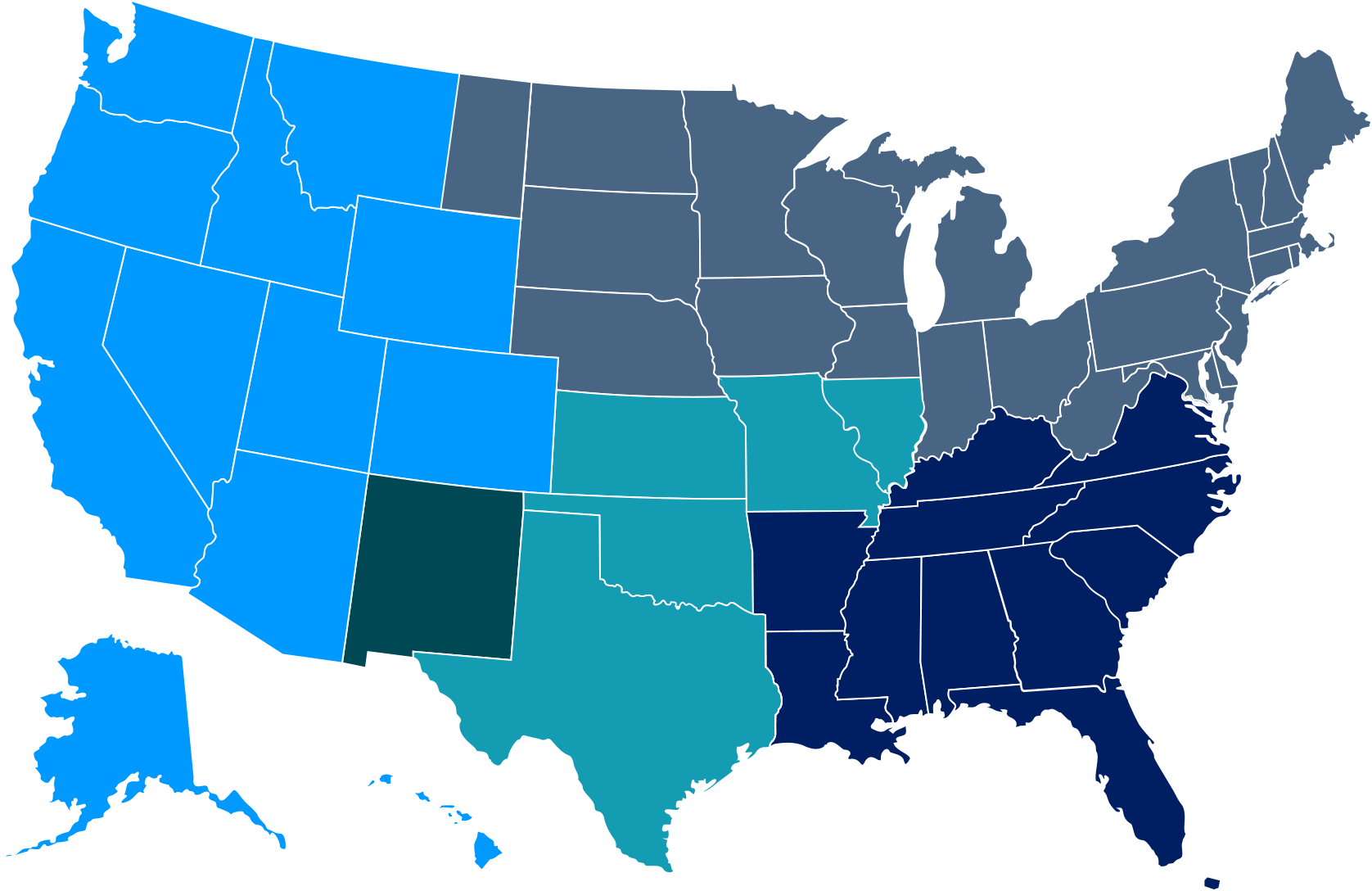 USenergyMapRegionsOnly sept2024ourguys