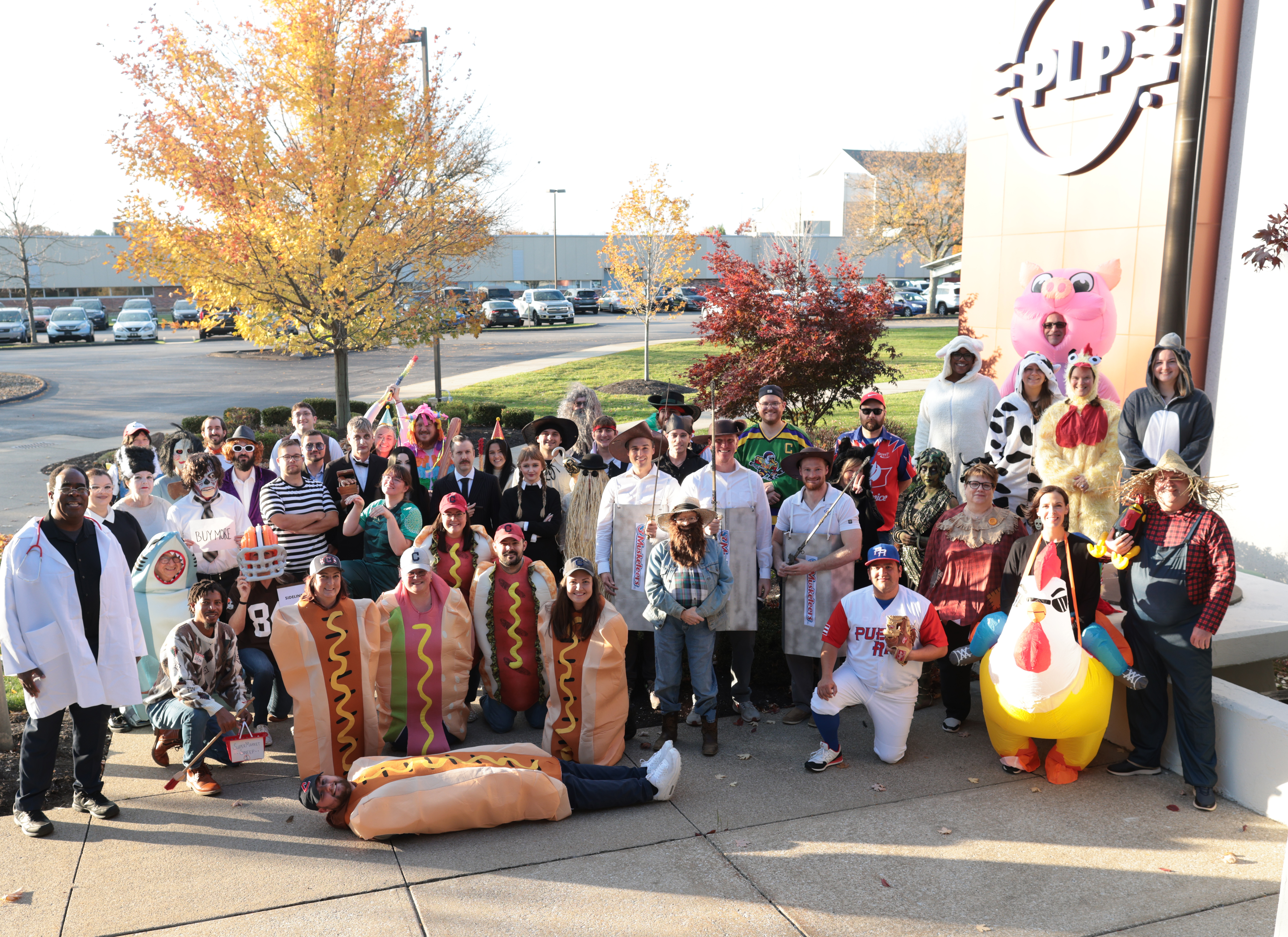 Company Halloween pic 2024