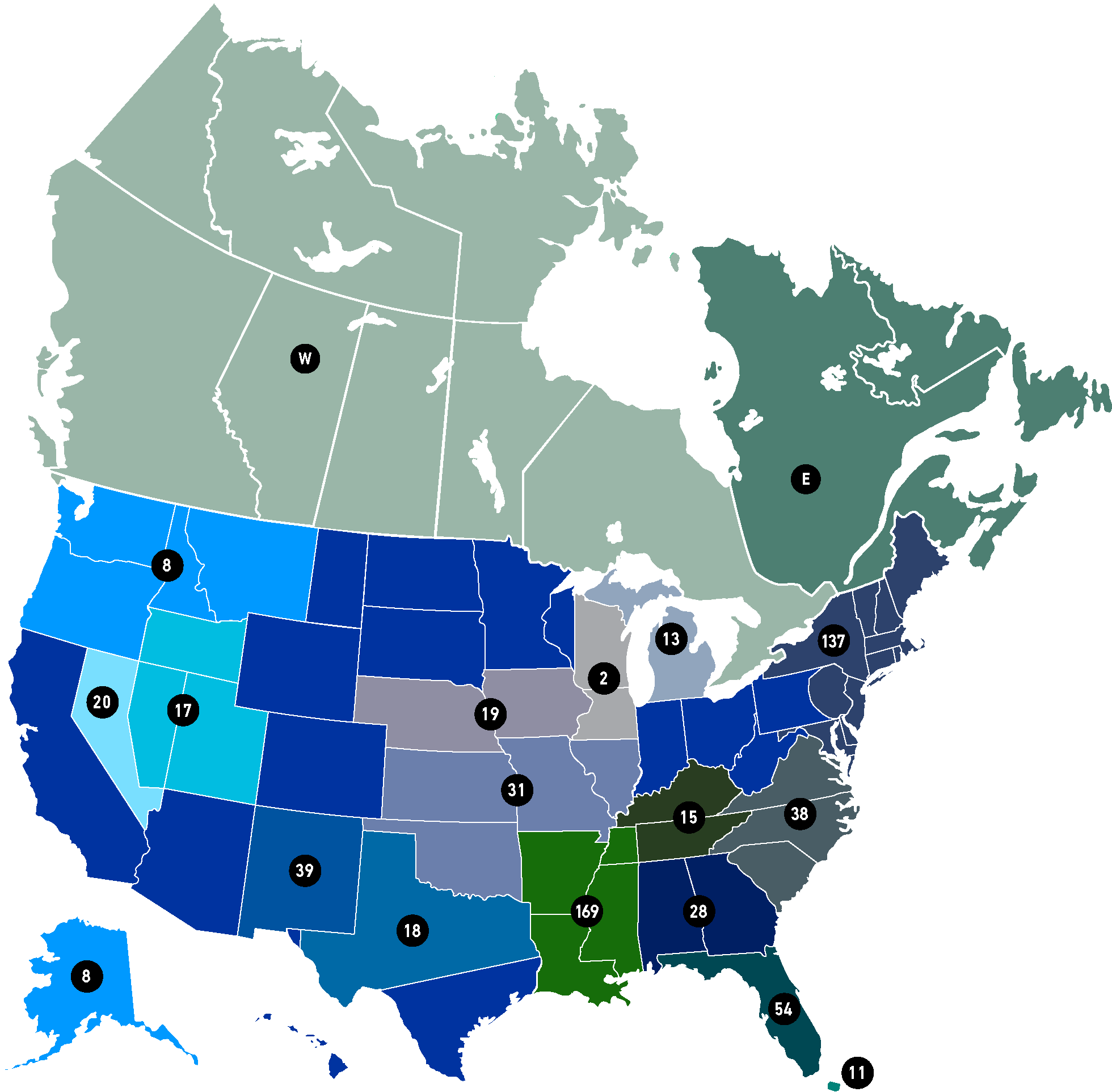2026 April Substation Map wCanada