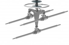 Suspension Assembly I-String Assembly - Tangent Suspension, Tri-Bundle Conductor, 50K